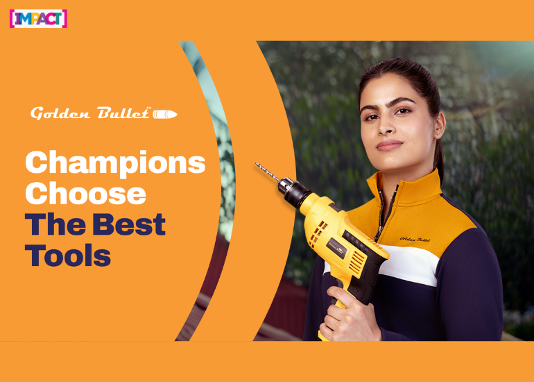 Golden Bullet's ad with Manu Bhaker spotlights the power of the right tools